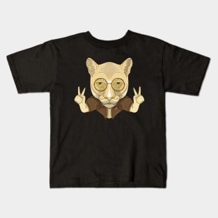 stylish cougar Kids T-Shirt